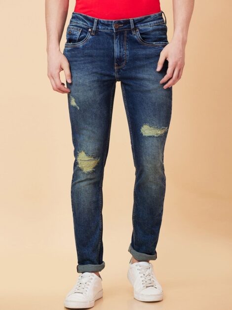 4a2319a9-982a-4c18-967c-4c8f78d379c41714398204197BeingHumanMenSlimFitMildlyDistressedLightFadeJeans1